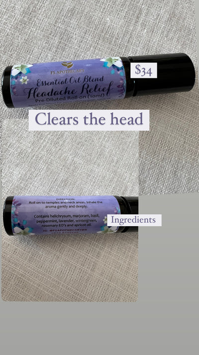 Headache Relief roll-on